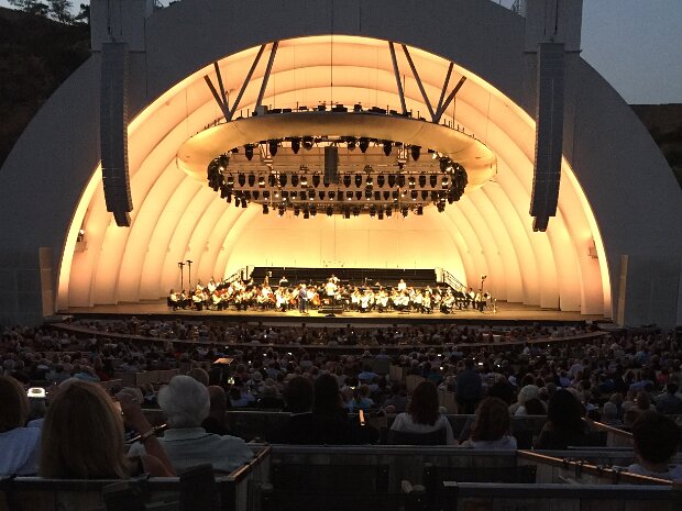 Vin Scully at the Hollywood Bowl