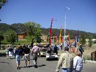 Crossing Duck! Bridge and Entering the Camp, Gym in Background
