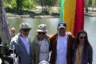 Lou Adler, Paul Newman, Bruce Willis, Page Adler